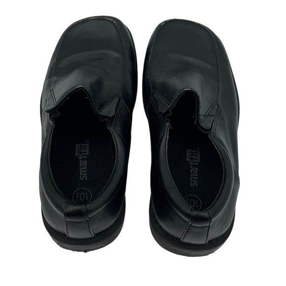 Smart Fit Black Loafers Size 10 1/2 Boy’s - Picture 4 of 10
